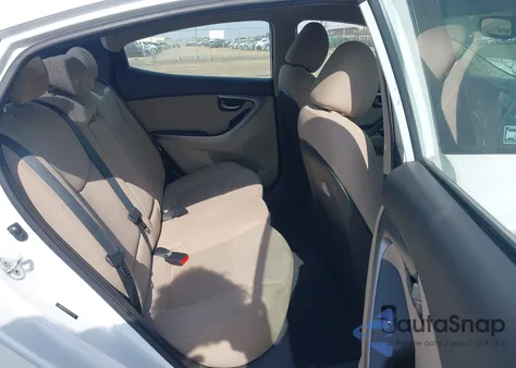 2016 Hyundai Elantra Se from USA, damaged, VIN 5NPDH4AE2GH757796